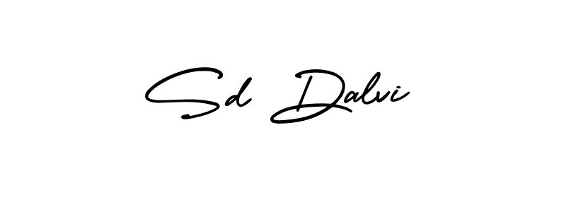 How to make Sd Dalvi signature? AmerikaSignatureDemo-Regular is a professional autograph style. Create handwritten signature for Sd Dalvi name. Sd Dalvi signature style 3 images and pictures png