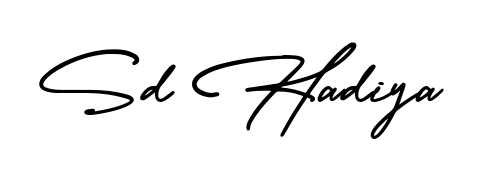 Quickly download Sd Hadiya name signature in high-resolution PNG using AmerikaSignatureDemo-Regular style. Ready to insert into PDFs and online applications. Sd Hadiya signature style 3 images and pictures png
