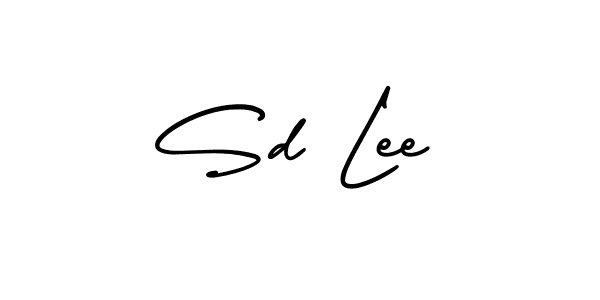 This is the best signature style for the Sd Lee name. Also you like these signature font (AmerikaSignatureDemo-Regular). Mix name signature. Sd Lee signature style 3 images and pictures png