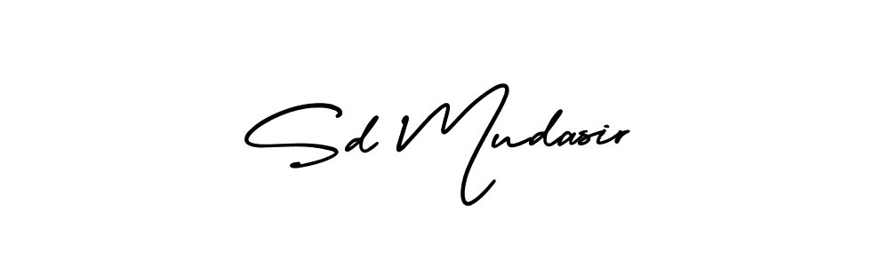 Make a beautiful signature design for name Sd Mudasir. Use this online signature maker to create a handwritten signature for free. Sd Mudasir signature style 3 images and pictures png