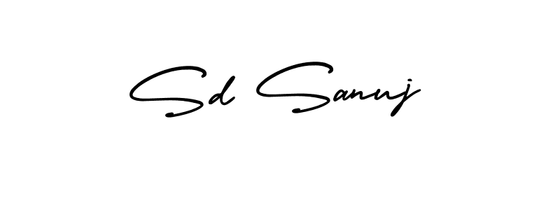 Best and Professional Signature Style for Sd Sanuj. AmerikaSignatureDemo-Regular Best Signature Style Collection. Sd Sanuj signature style 3 images and pictures png