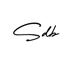 Sdb stylish signature style. Best Handwritten Sign (AmerikaSignatureDemo-Regular) for my name. Handwritten Signature Collection Ideas for my name Sdb. Sdb signature style 3 images and pictures png