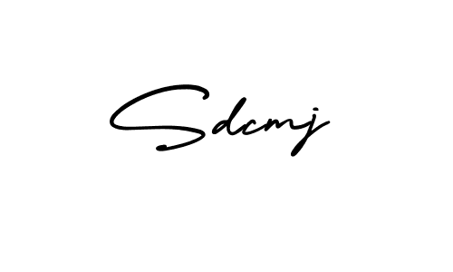 It looks lik you need a new signature style for name Sdcmj. Design unique handwritten (AmerikaSignatureDemo-Regular) signature with our free signature maker in just a few clicks. Sdcmj signature style 3 images and pictures png