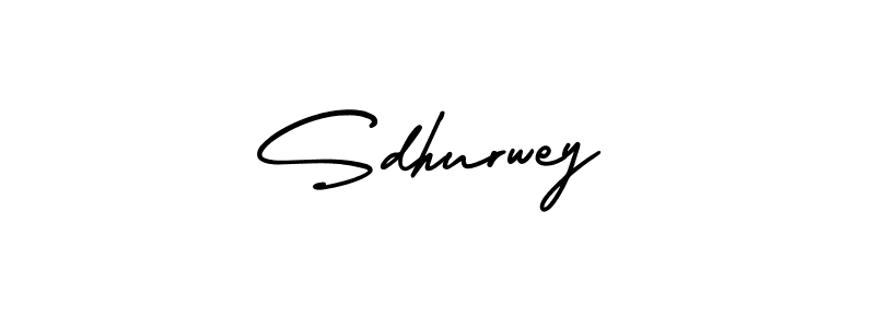 How to make Sdhurwey signature? AmerikaSignatureDemo-Regular is a professional autograph style. Create handwritten signature for Sdhurwey name. Sdhurwey signature style 3 images and pictures png