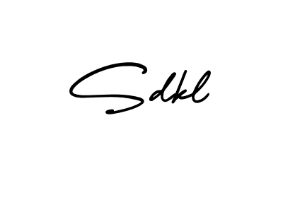 Sdkl stylish signature style. Best Handwritten Sign (AmerikaSignatureDemo-Regular) for my name. Handwritten Signature Collection Ideas for my name Sdkl. Sdkl signature style 3 images and pictures png