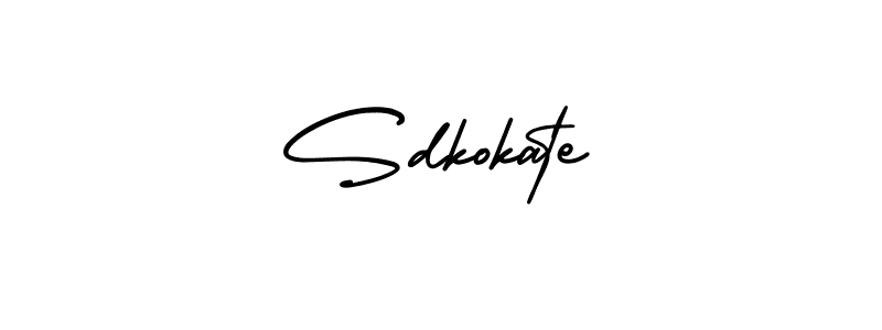 Best and Professional Signature Style for Sdkokate. AmerikaSignatureDemo-Regular Best Signature Style Collection. Sdkokate signature style 3 images and pictures png