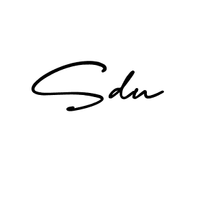 AmerikaSignatureDemo-Regular is a professional signature style that is perfect for those who want to add a touch of class to their signature. It is also a great choice for those who want to make their signature more unique. Get Sdu name to fancy signature for free. Sdu signature style 3 images and pictures png