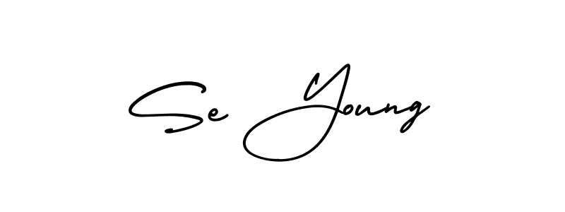 Make a beautiful signature design for name Se Young. With this signature (AmerikaSignatureDemo-Regular) style, you can create a handwritten signature for free. Se Young signature style 3 images and pictures png