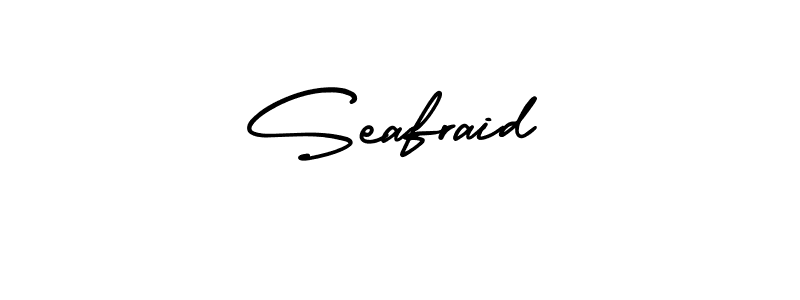 Also we have Seafraid name is the best signature style. Create professional handwritten signature collection using AmerikaSignatureDemo-Regular autograph style. Seafraid signature style 3 images and pictures png