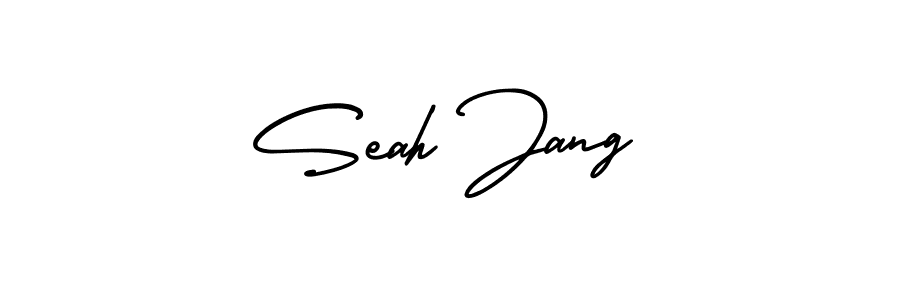 Also we have Seah Jang name is the best signature style. Create professional handwritten signature collection using AmerikaSignatureDemo-Regular autograph style. Seah Jang signature style 3 images and pictures png