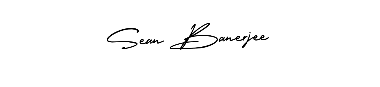 Best and Professional Signature Style for Sean Banerjee. AmerikaSignatureDemo-Regular Best Signature Style Collection. Sean Banerjee signature style 3 images and pictures png