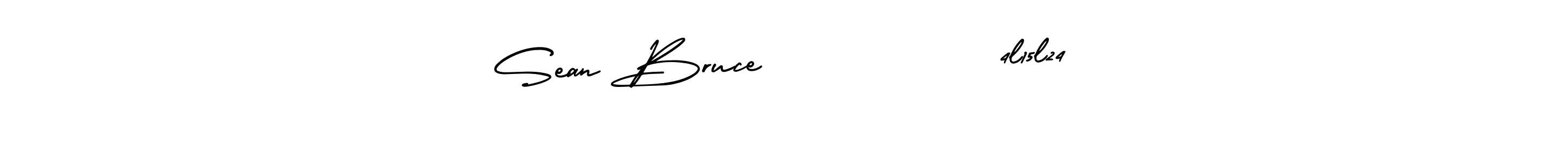 Also we have Sean Bruce            4l15l24 name is the best signature style. Create professional handwritten signature collection using AmerikaSignatureDemo-Regular autograph style. Sean Bruce            4l15l24 signature style 3 images and pictures png