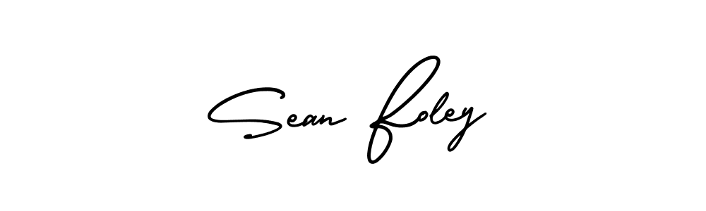 Make a beautiful signature design for name Sean Foley. With this signature (AmerikaSignatureDemo-Regular) style, you can create a handwritten signature for free. Sean Foley signature style 3 images and pictures png
