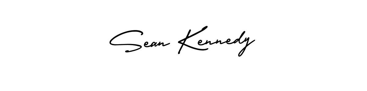 How to make Sean Kennedy name signature. Use AmerikaSignatureDemo-Regular style for creating short signs online. This is the latest handwritten sign. Sean Kennedy signature style 3 images and pictures png