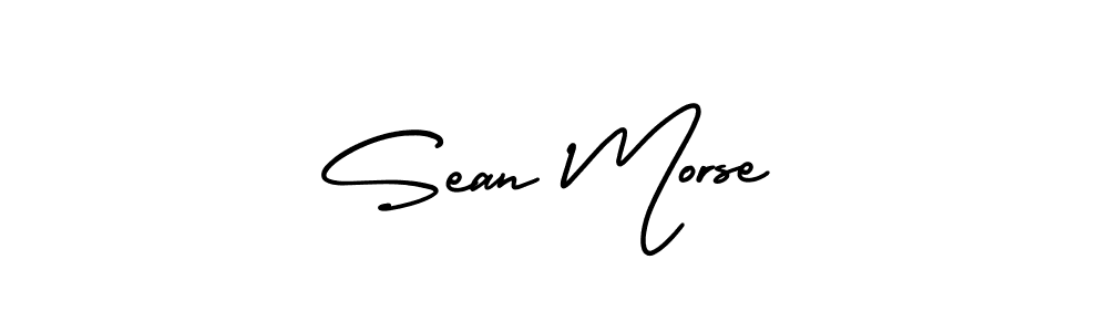 Design your own signature with our free online signature maker. With this signature software, you can create a handwritten (AmerikaSignatureDemo-Regular) signature for name Sean Morse. Sean Morse signature style 3 images and pictures png