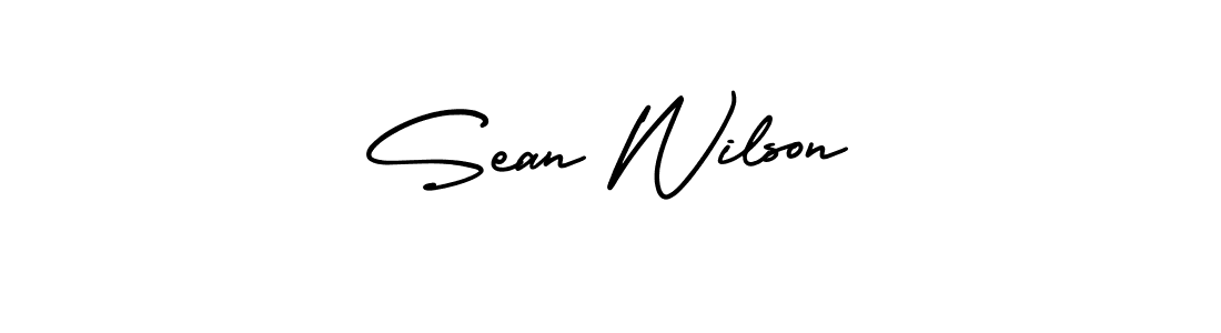 Make a beautiful signature design for name Sean Wilson. With this signature (AmerikaSignatureDemo-Regular) style, you can create a handwritten signature for free. Sean Wilson signature style 3 images and pictures png