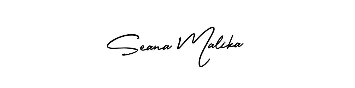 Best and Professional Signature Style for Seana Malika. AmerikaSignatureDemo-Regular Best Signature Style Collection. Seana Malika signature style 3 images and pictures png