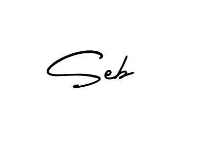 Similarly AmerikaSignatureDemo-Regular is the best handwritten signature design. Signature creator online .You can use it as an online autograph creator for name Seb . Seb  signature style 3 images and pictures png