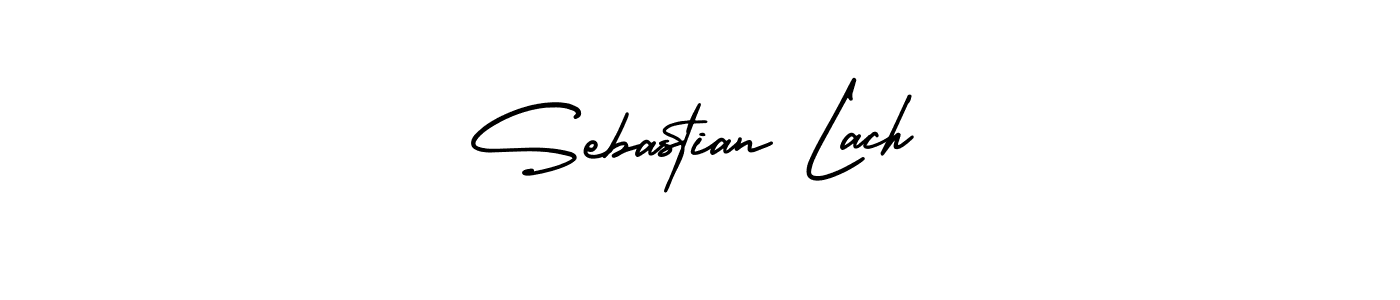 Also You can easily find your signature by using the search form. We will create Sebastian Lach name handwritten signature images for you free of cost using AmerikaSignatureDemo-Regular sign style. Sebastian Lach signature style 3 images and pictures png