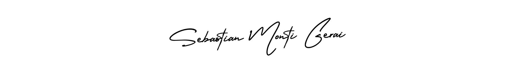 Check out images of Autograph of Sebastian Monti Gerai name. Actor Sebastian Monti Gerai Signature Style. AmerikaSignatureDemo-Regular is a professional sign style online. Sebastian Monti Gerai signature style 3 images and pictures png