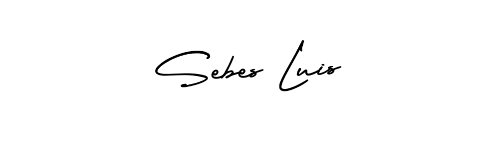 Similarly AmerikaSignatureDemo-Regular is the best handwritten signature design. Signature creator online .You can use it as an online autograph creator for name Sebes Luis. Sebes Luis signature style 3 images and pictures png