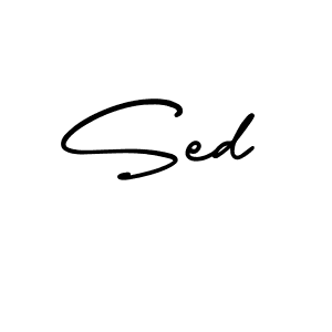 Make a beautiful signature design for name Sed. Use this online signature maker to create a handwritten signature for free. Sed signature style 3 images and pictures png