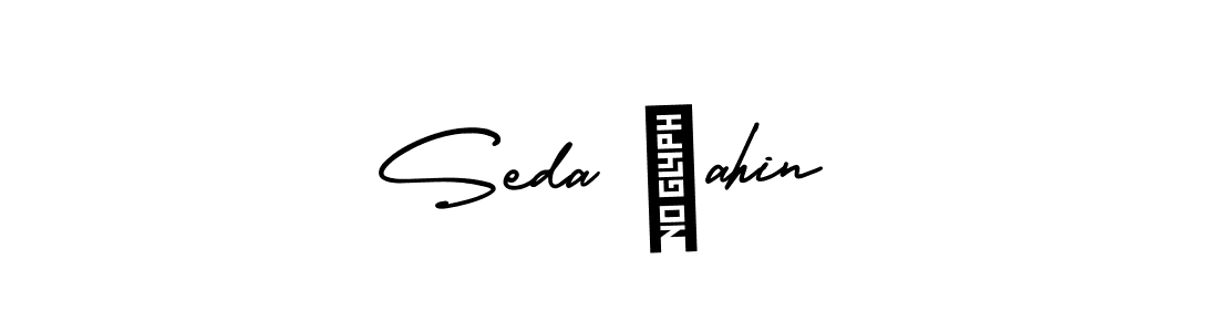 How to make Seda Şahin signature? AmerikaSignatureDemo-Regular is a professional autograph style. Create handwritten signature for Seda Şahin name. Seda Şahin signature style 3 images and pictures png