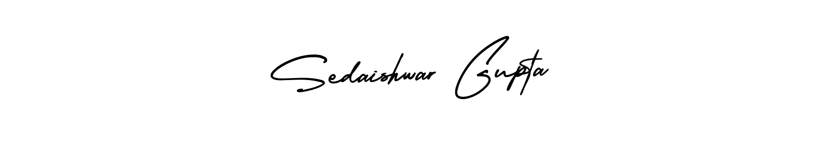 Create a beautiful signature design for name Sedaishwar Gupta. With this signature (AmerikaSignatureDemo-Regular) fonts, you can make a handwritten signature for free. Sedaishwar Gupta signature style 3 images and pictures png