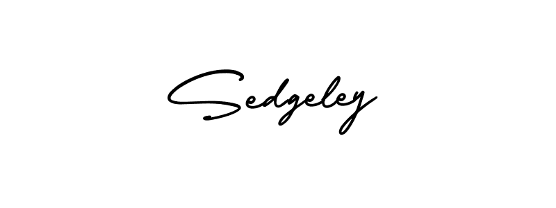 Make a beautiful signature design for name Sedgeley. With this signature (AmerikaSignatureDemo-Regular) style, you can create a handwritten signature for free. Sedgeley signature style 3 images and pictures png