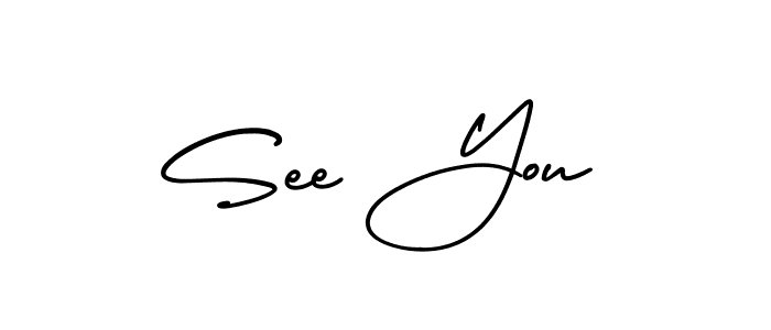 Check out images of Autograph of See You name. Actor See You Signature Style. AmerikaSignatureDemo-Regular is a professional sign style online. See You signature style 3 images and pictures png