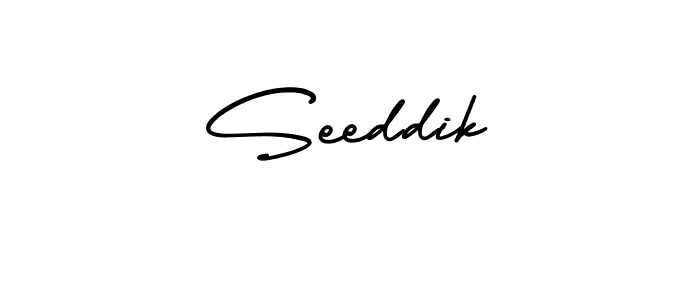 Best and Professional Signature Style for Seeddik. AmerikaSignatureDemo-Regular Best Signature Style Collection. Seeddik signature style 3 images and pictures png