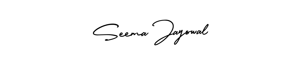 How to Draw Seema Jayswal signature style? AmerikaSignatureDemo-Regular is a latest design signature styles for name Seema Jayswal. Seema Jayswal signature style 3 images and pictures png