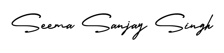 Design your own signature with our free online signature maker. With this signature software, you can create a handwritten (AmerikaSignatureDemo-Regular) signature for name Seema Sanjay Singh. Seema Sanjay Singh signature style 3 images and pictures png