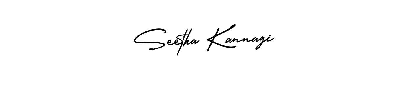 Make a beautiful signature design for name Seetha Kannagi. Use this online signature maker to create a handwritten signature for free. Seetha Kannagi signature style 3 images and pictures png