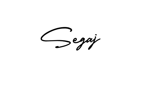 How to make Segaj signature? AmerikaSignatureDemo-Regular is a professional autograph style. Create handwritten signature for Segaj name. Segaj signature style 3 images and pictures png