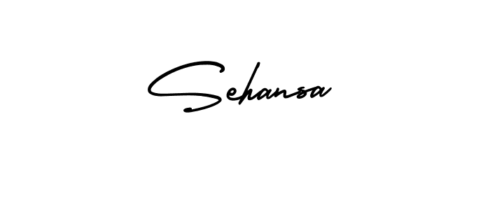 AmerikaSignatureDemo-Regular is a professional signature style that is perfect for those who want to add a touch of class to their signature. It is also a great choice for those who want to make their signature more unique. Get Sehansa name to fancy signature for free. Sehansa signature style 3 images and pictures png