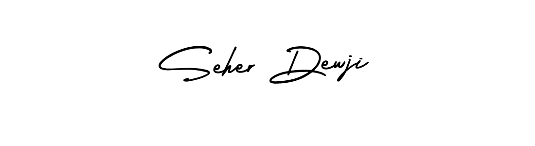Use a signature maker to create a handwritten signature online. With this signature software, you can design (AmerikaSignatureDemo-Regular) your own signature for name Seher Dewji. Seher Dewji signature style 3 images and pictures png