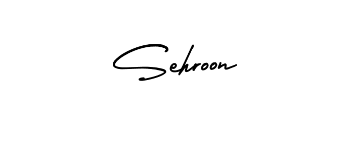 Make a short Sehroon signature style. Manage your documents anywhere anytime using AmerikaSignatureDemo-Regular. Create and add eSignatures, submit forms, share and send files easily. Sehroon signature style 3 images and pictures png