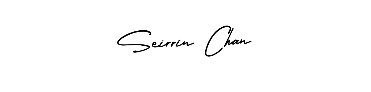 Design your own signature with our free online signature maker. With this signature software, you can create a handwritten (AmerikaSignatureDemo-Regular) signature for name Seirrin Chan. Seirrin Chan signature style 3 images and pictures png