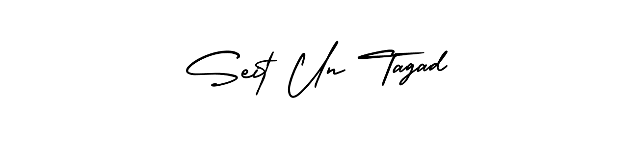 Also we have Seit Un Tagad name is the best signature style. Create professional handwritten signature collection using AmerikaSignatureDemo-Regular autograph style. Seit Un Tagad signature style 3 images and pictures png