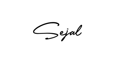 You should practise on your own different ways (AmerikaSignatureDemo-Regular) to write your name (Sejal) in signature. don't let someone else do it for you. Sejal signature style 3 images and pictures png