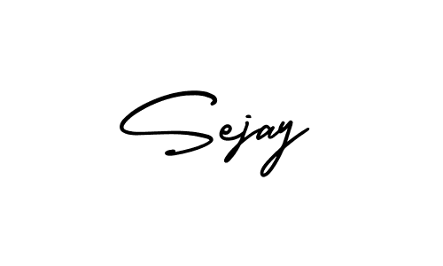 Sejay stylish signature style. Best Handwritten Sign (AmerikaSignatureDemo-Regular) for my name. Handwritten Signature Collection Ideas for my name Sejay. Sejay signature style 3 images and pictures png