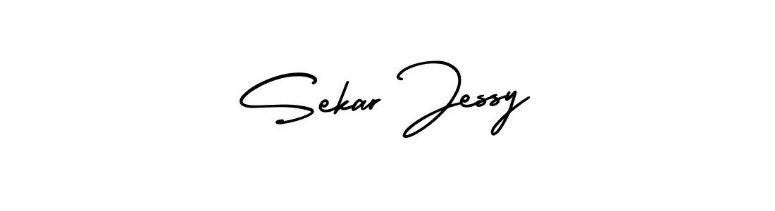 if you are searching for the best signature style for your name Sekar Jessy. so please give up your signature search. here we have designed multiple signature styles  using AmerikaSignatureDemo-Regular. Sekar Jessy signature style 3 images and pictures png