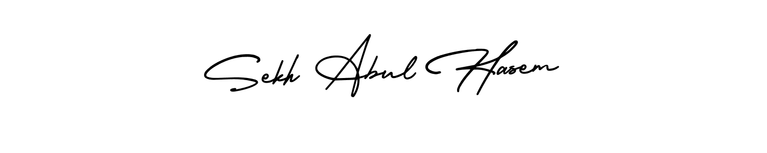 How to Draw Sekh Abul Hasem signature style? AmerikaSignatureDemo-Regular is a latest design signature styles for name Sekh Abul Hasem. Sekh Abul Hasem signature style 3 images and pictures png