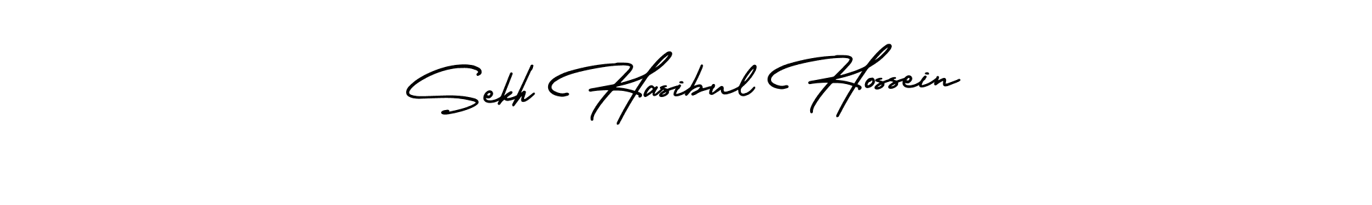 Similarly AmerikaSignatureDemo-Regular is the best handwritten signature design. Signature creator online .You can use it as an online autograph creator for name Sekh Hasibul Hossein. Sekh Hasibul Hossein signature style 3 images and pictures png