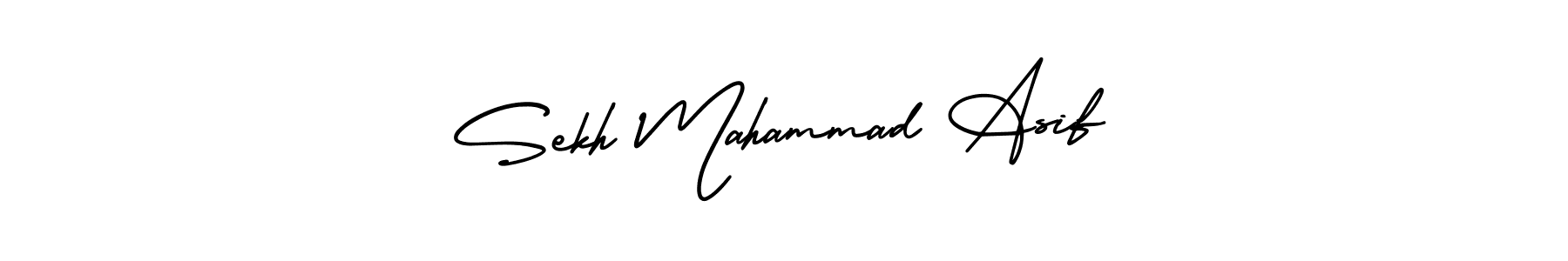 Make a short Sekh Mahammad Asif signature style. Manage your documents anywhere anytime using AmerikaSignatureDemo-Regular. Create and add eSignatures, submit forms, share and send files easily. Sekh Mahammad Asif signature style 3 images and pictures png