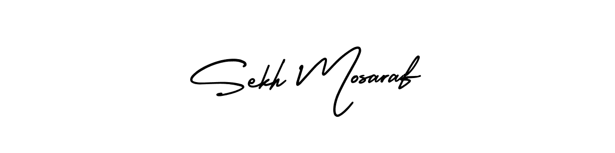 Also we have Sekh Mosaraf name is the best signature style. Create professional handwritten signature collection using AmerikaSignatureDemo-Regular autograph style. Sekh Mosaraf signature style 3 images and pictures png