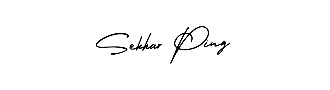 Also we have Sekhar Ping name is the best signature style. Create professional handwritten signature collection using AmerikaSignatureDemo-Regular autograph style. Sekhar Ping signature style 3 images and pictures png