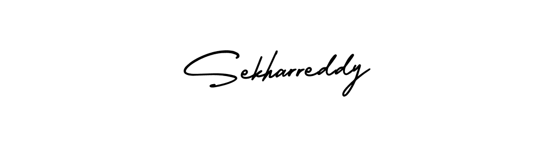 How to make Sekharreddy signature? AmerikaSignatureDemo-Regular is a professional autograph style. Create handwritten signature for Sekharreddy name. Sekharreddy signature style 3 images and pictures png