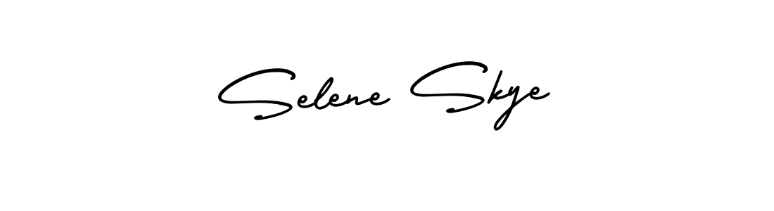 Also You can easily find your signature by using the search form. We will create Selene Skye name handwritten signature images for you free of cost using AmerikaSignatureDemo-Regular sign style. Selene Skye signature style 3 images and pictures png